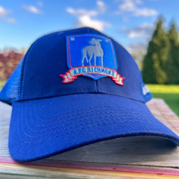 NWT A.F.C Richmond Hat Ted Lasso Coach Beard Baseball Trucker Cap FC Soccer Team - Picture 8 of 8